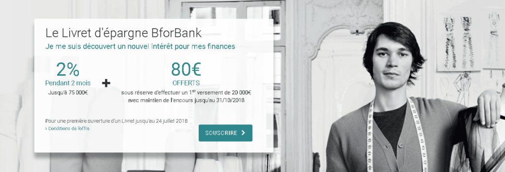 le livret d'épargne BforBank