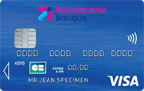 carte bancaire bleue