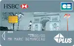 La carte Visa Plus de HSBC