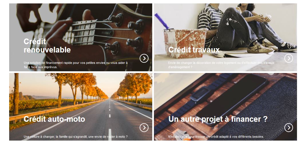 Trouver une banque selon ses projets