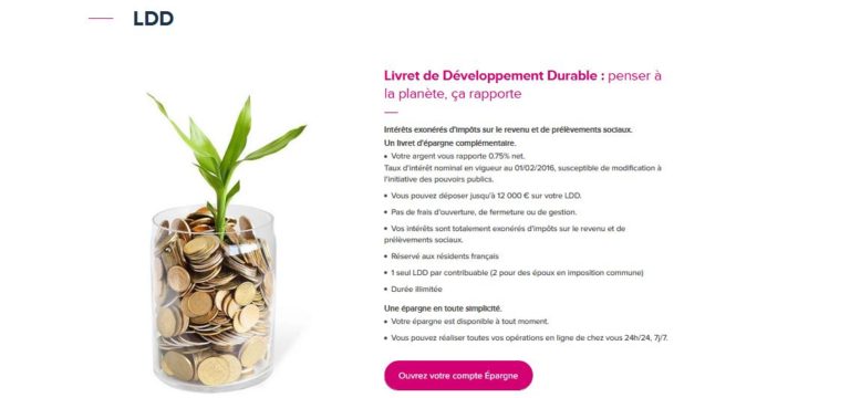 Épargne Boursorama LDD