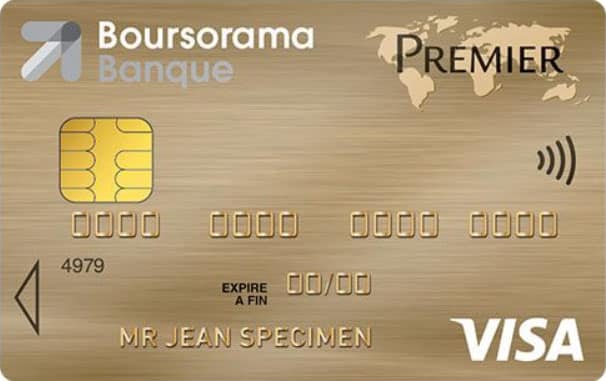 carte Visa Premier Boursorama