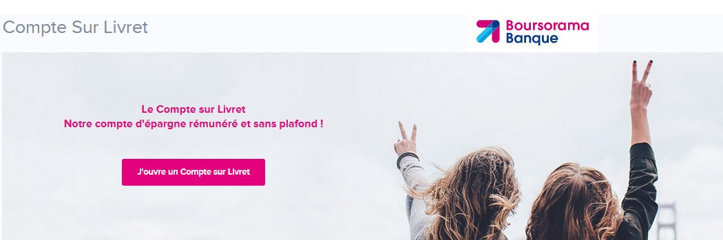 compte sur livret Boursorama épargne