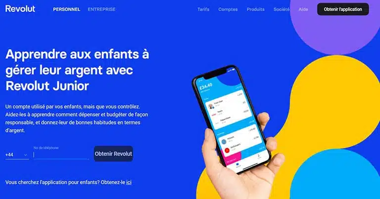 Age ouverture compte revolut