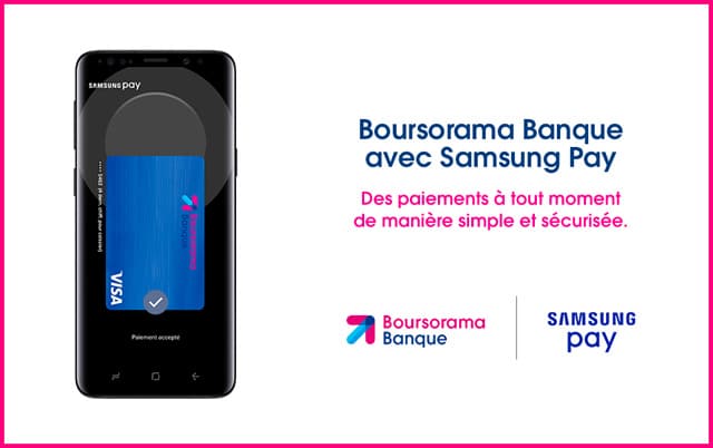 Samsung Pay Boursorama Banque
