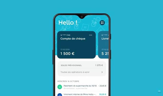 découvert Hello bank!