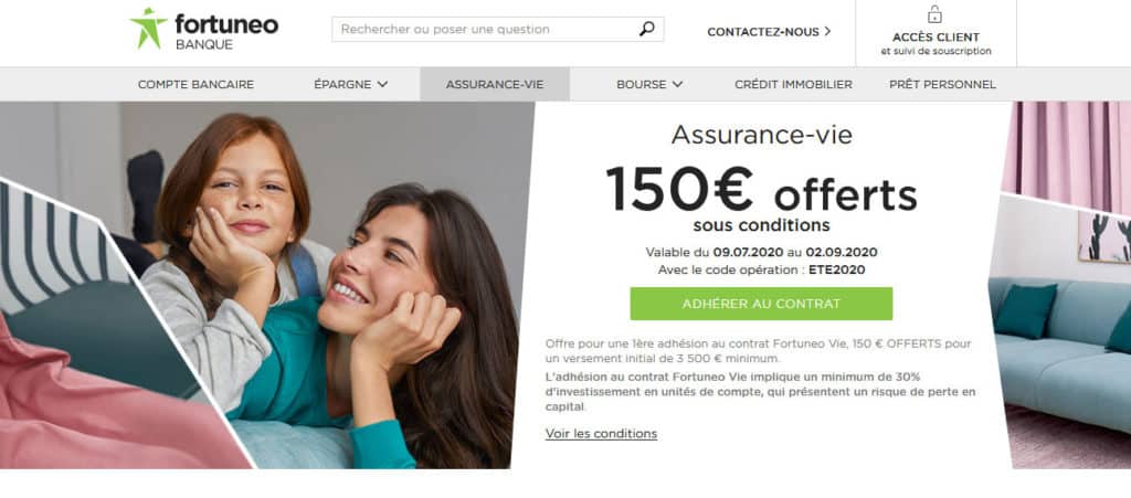 Assurance Vie Fortuneo avis