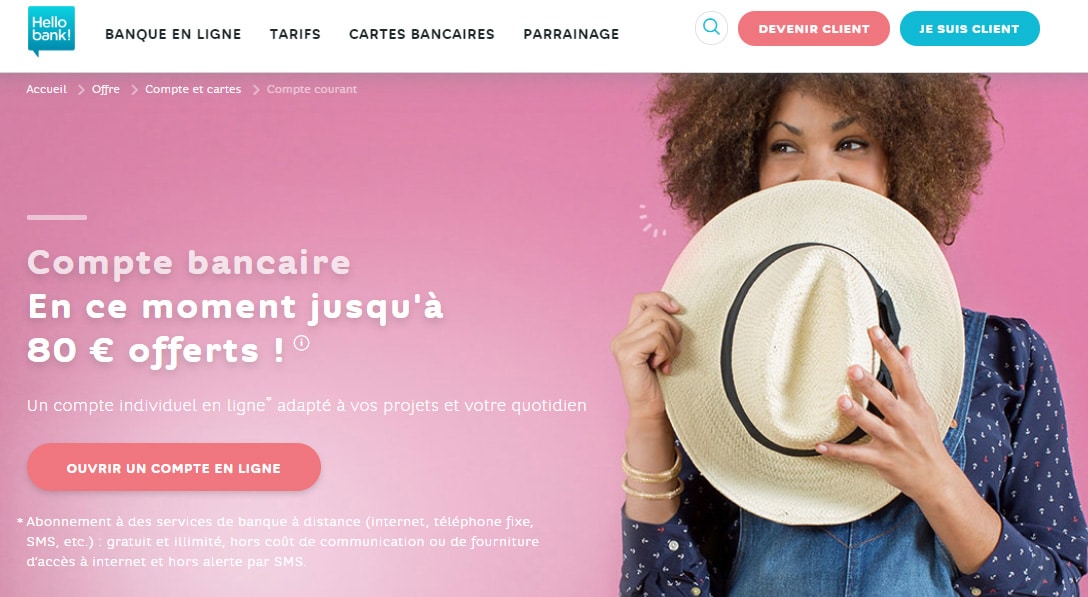 Virement instantané en euros Hello Bank