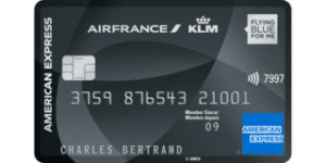 Avis carte bancaire Air France KLM Amex