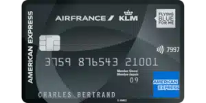 Avis carte bancaire Air France KLM Amex