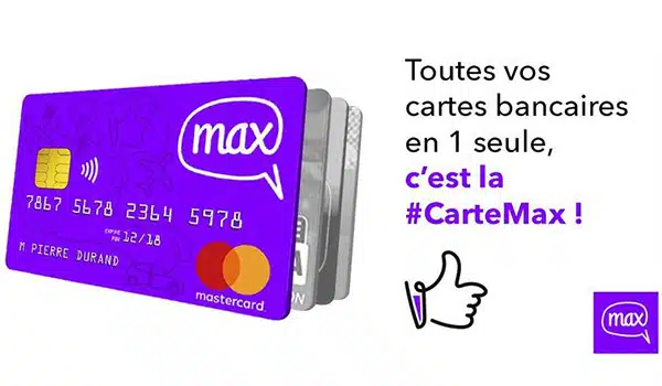 Carte MasterCard gratuite Max