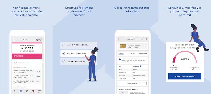 La Banque Postale Avis application mobile