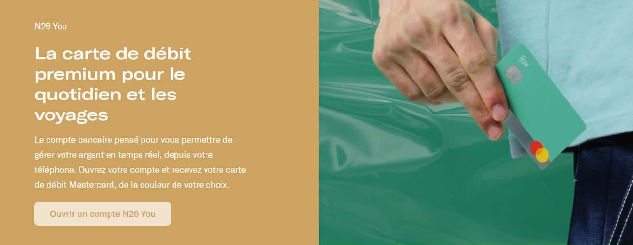 carte bancaire internationale personnalisable N26
