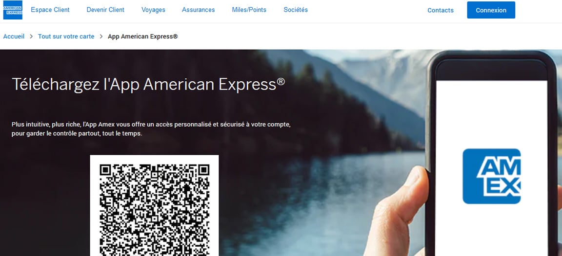 Blue American Express avis : L'appli mobile