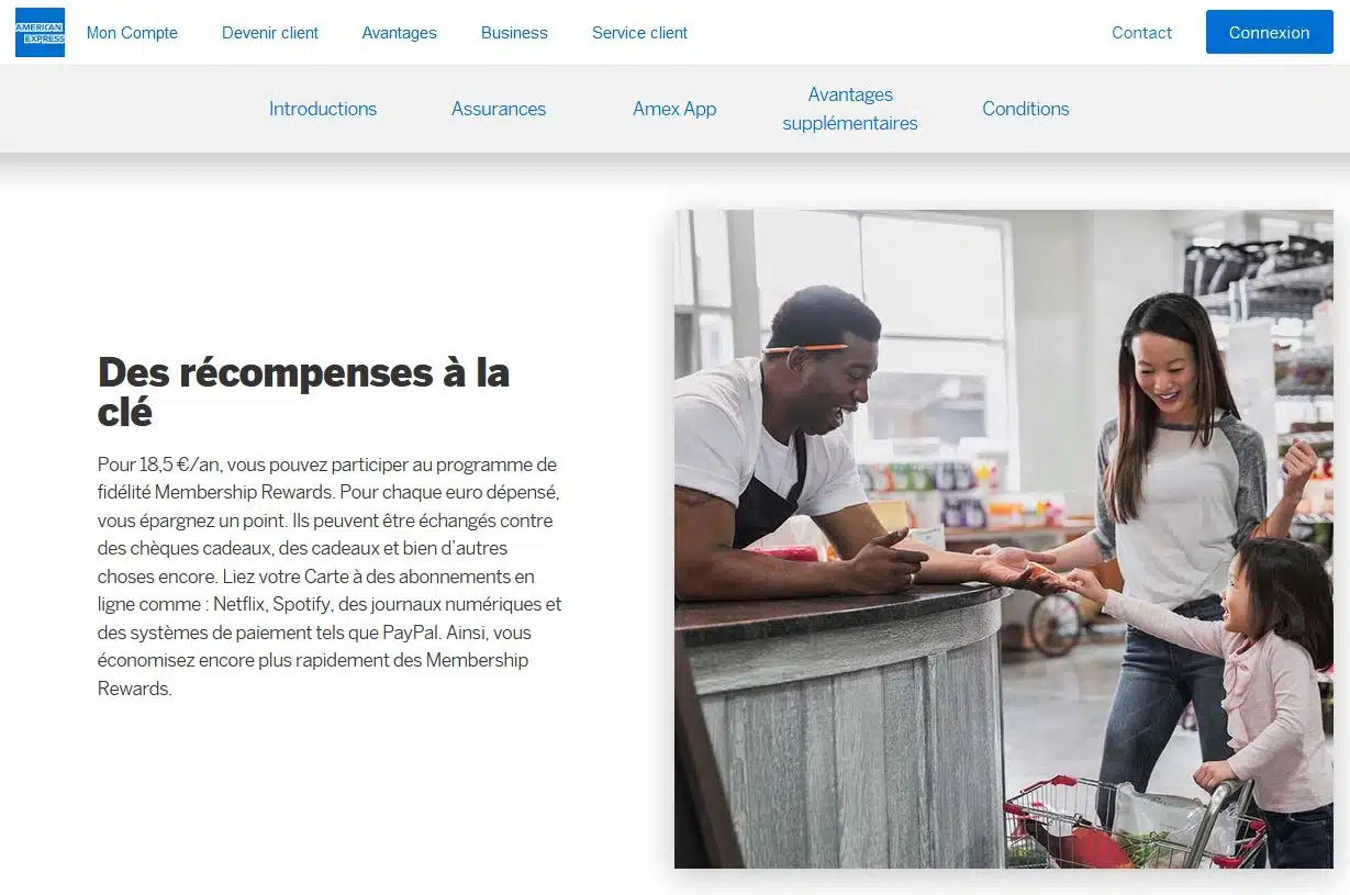 Green American Express : Le cashback