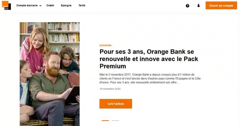 Orange Bank réduit le nombre de retraits mensuels 