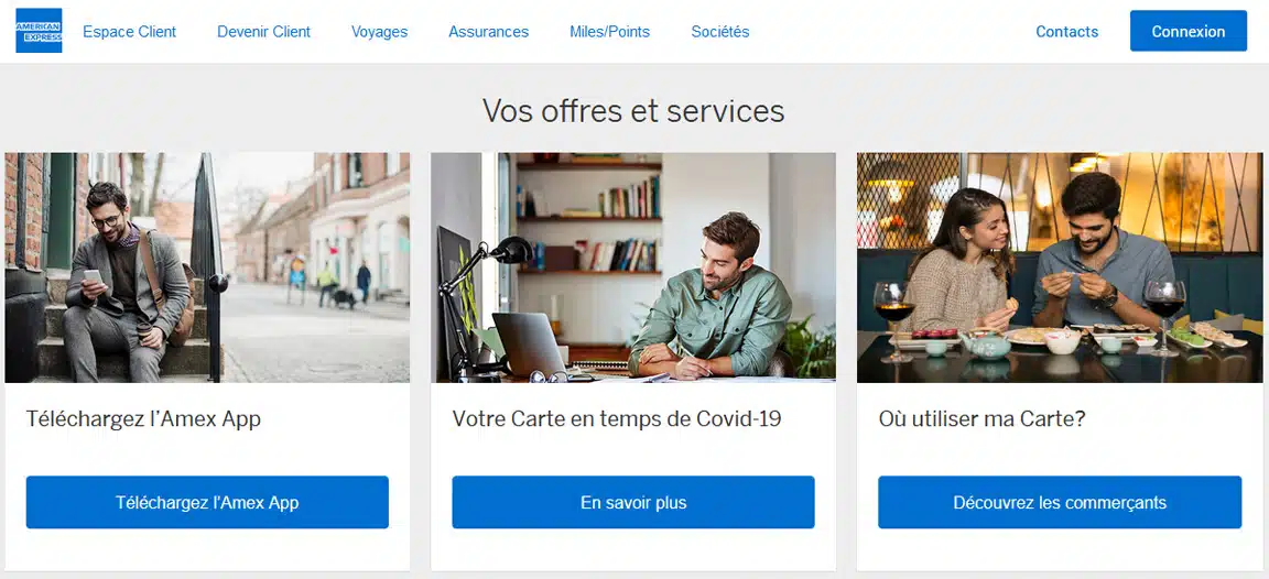 Gold American Express avis : les services