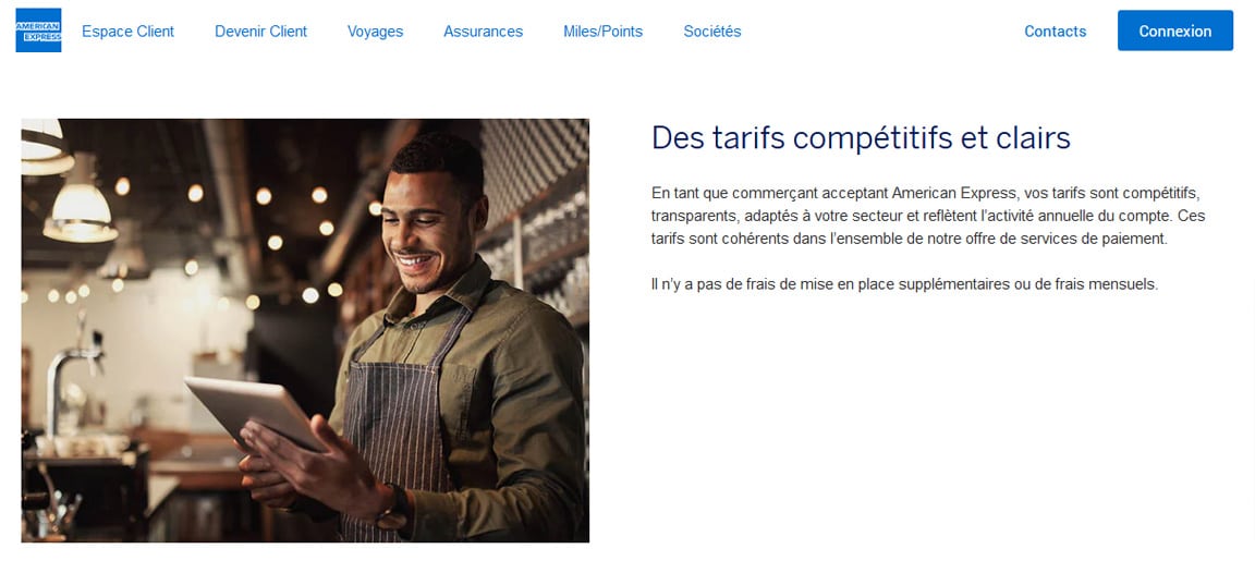 Gold American Express avis : Les tarifs