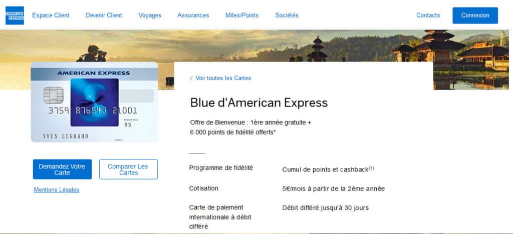 Code promo American Express voiture