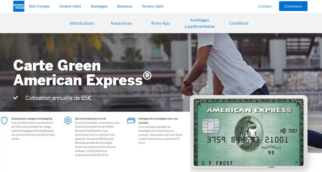 American Express Promo code green