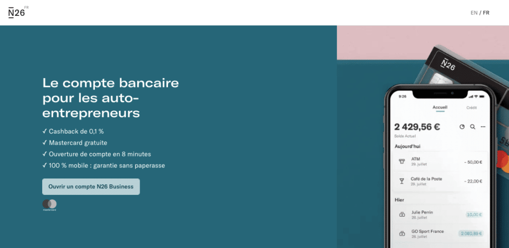compte bancaire pro en ligne sans banque