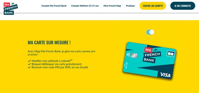 carte bancaire ma french bank avis