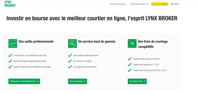 lynx broker avis service client