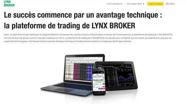 lynx broker avis plateforme
