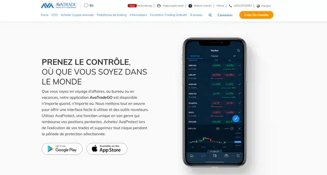 AvaTrade Avis outils trading