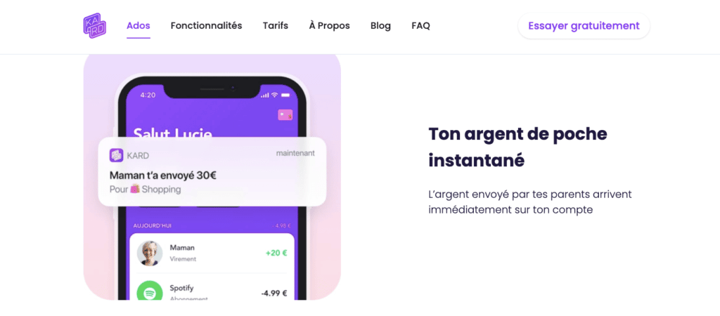 Offre promo Kard