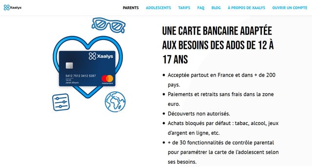 Xaalys carte avis