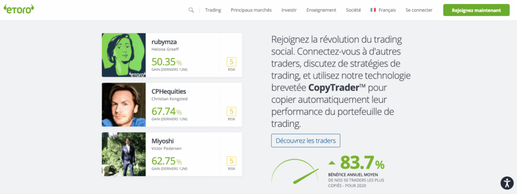 binance ou etoro avis clients