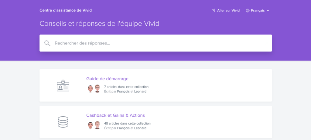 Avis vivid : service client
