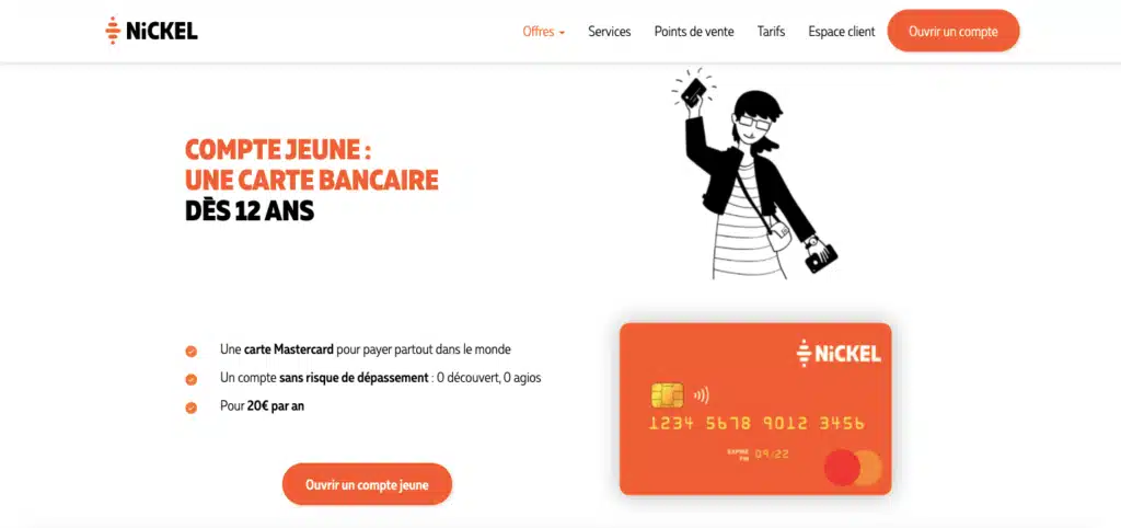 My Nickel : la carte bancaire personnalisable par Nickel