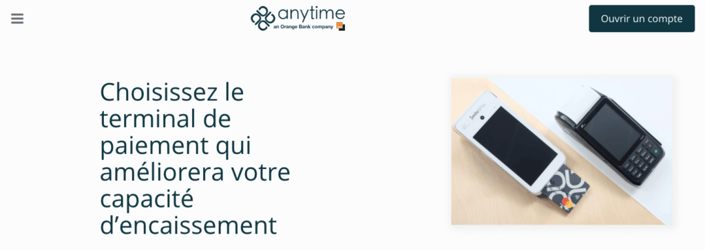 Notre avis Anytime sur l'offre de TPE