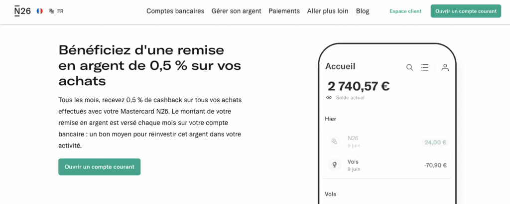 Prix compte pro profession libérale