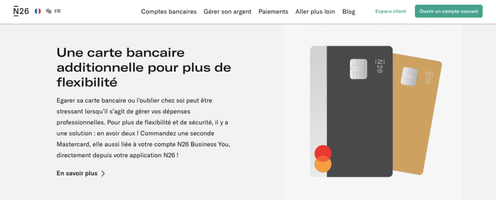 Quel avis N26 Business sur la carte bancaire ? 