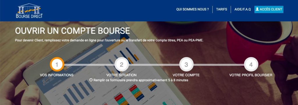 Ouvrir un compte titre ou PEA
