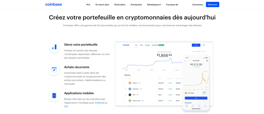 Quel avis Coinbase sur la plateforme ?