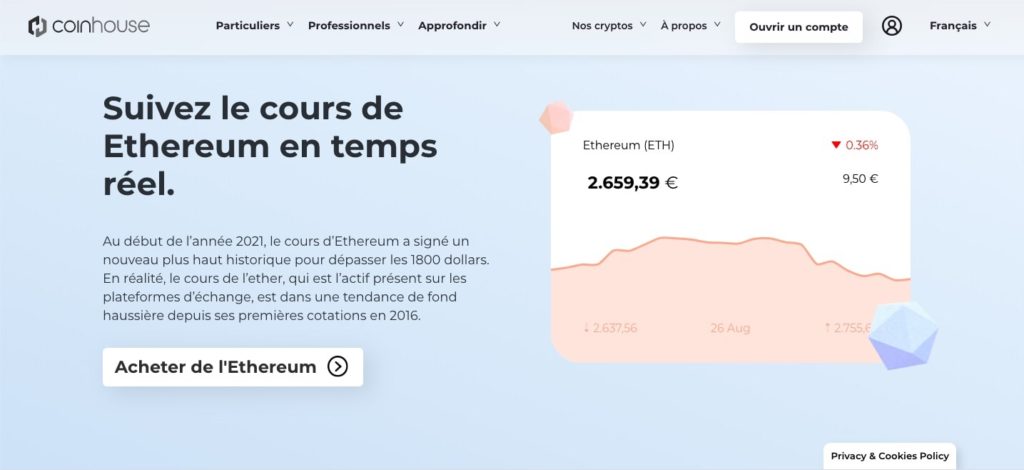Quel avis Coinhouse sur les cryptomonnaies ? 