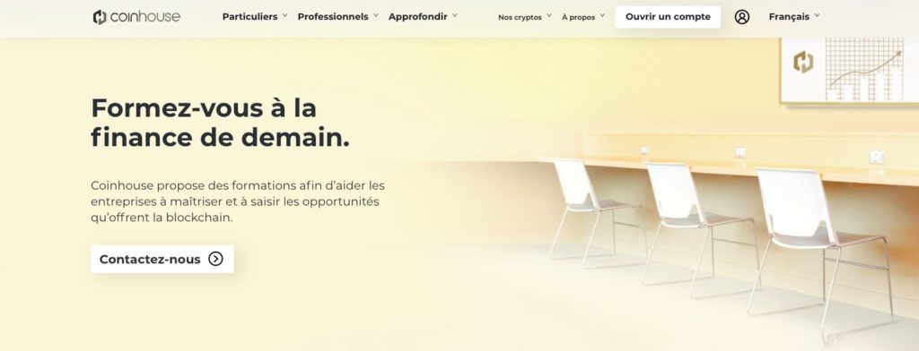 Quel avis Coinhouse sur la formation ? 