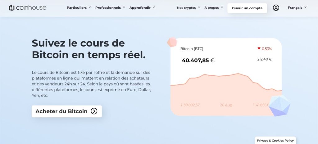 Quel est notre avis Coinhouse sur les avantages? 
