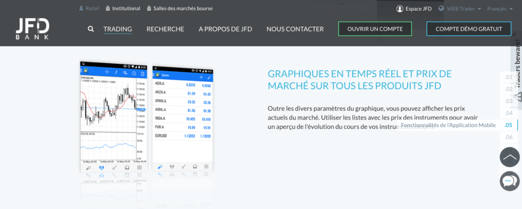 Quel avis JFD sur la plateforme ?