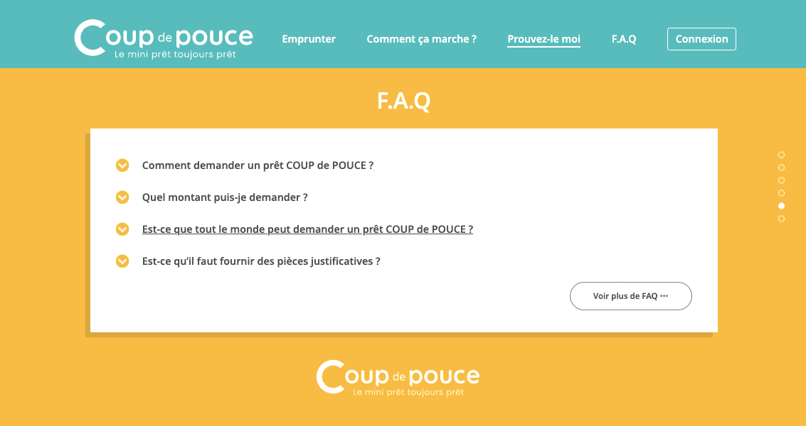 Avis Mon Coup de Pouce A lire avant de souscrire