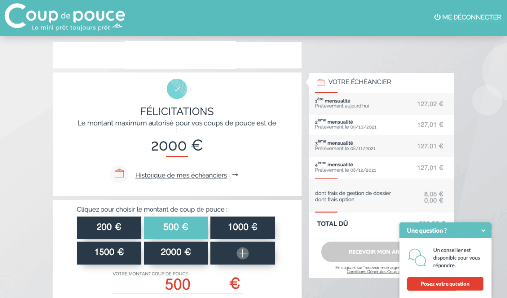 Délai virement crédit express