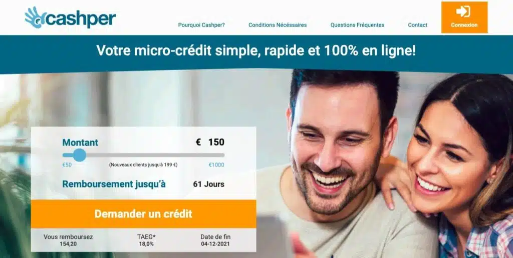 Micro credit Cashper