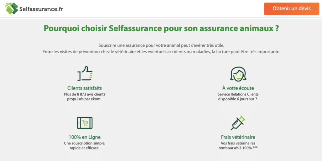 Avis assurance animaux couverture
