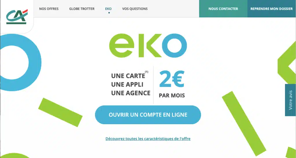 Banque pour jeunes Eko by Ca