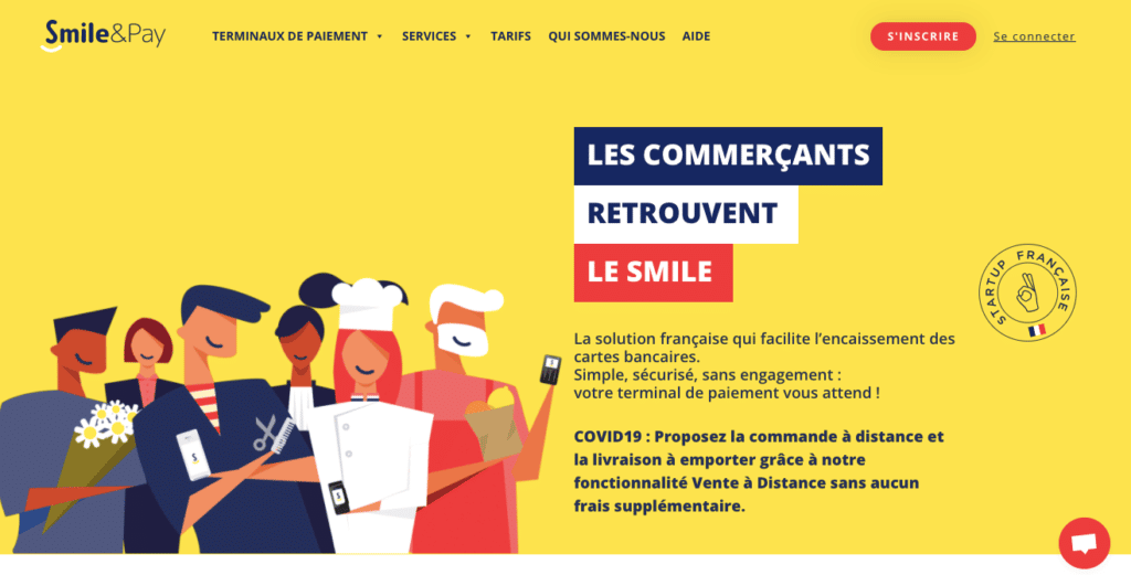 Terminal de paiement mobile Smile&Pay