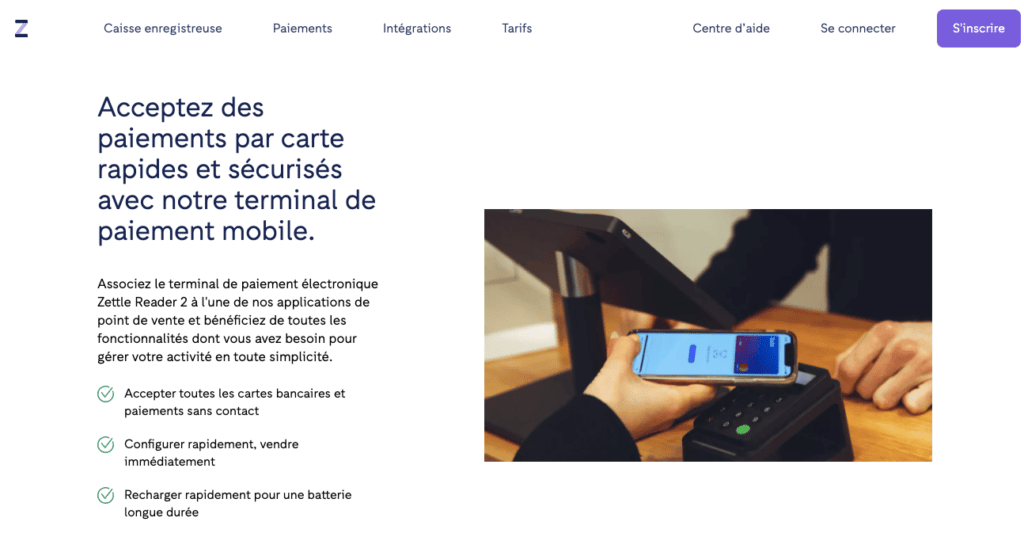 Utiliser Terminal de paiement mobile